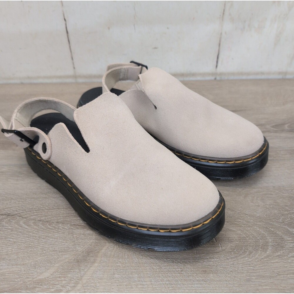 Dr. Martens Slingback Mules Carlson Warm Sand US Women’s Size 8/EU 39 VGC